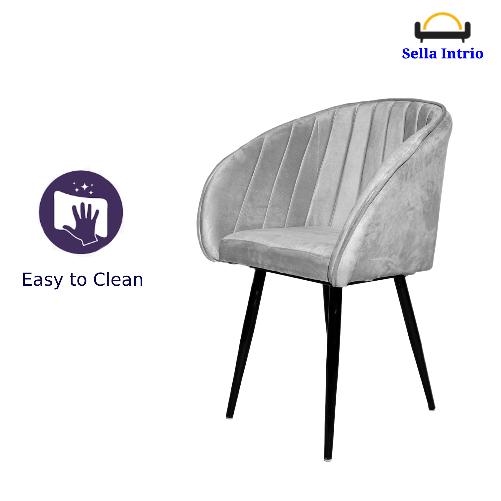 2 left 45 grey easy to clean