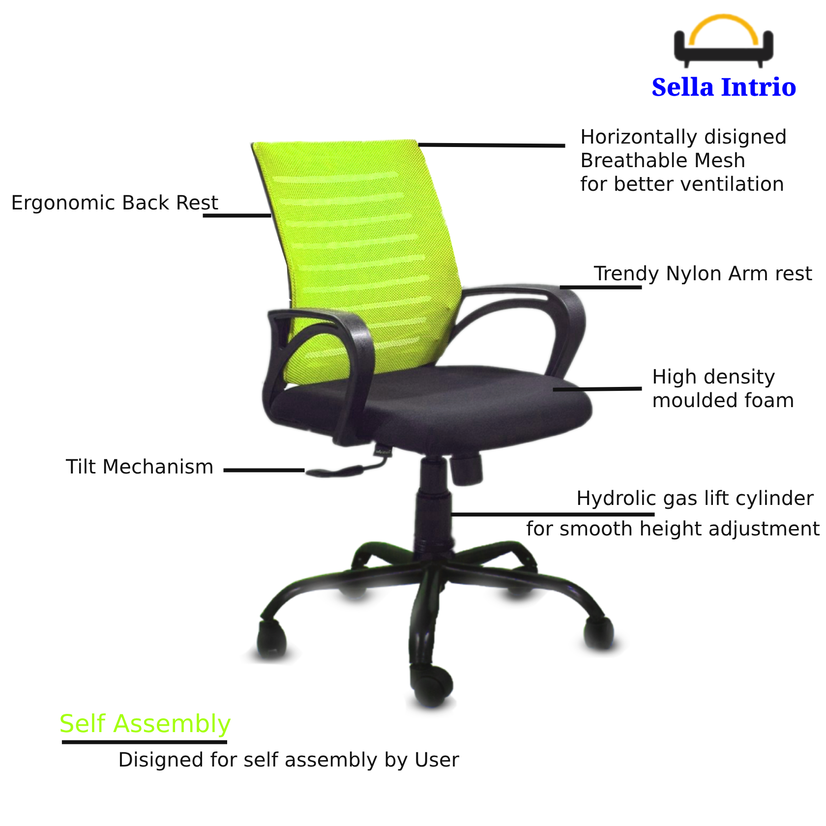 4 greenish yellow properties